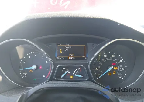 2016 Ford Focus Se из США, поврежденный, VIN 1FADP3K25GL285239